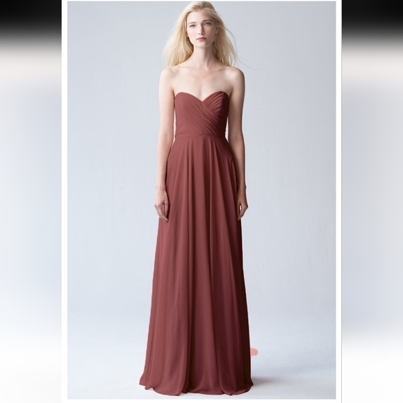 Jenny Yoo Dresses & Skirts - Jenny Yoo Adeline Bridesmaid Dress, Dusty Rose color, Size 12.